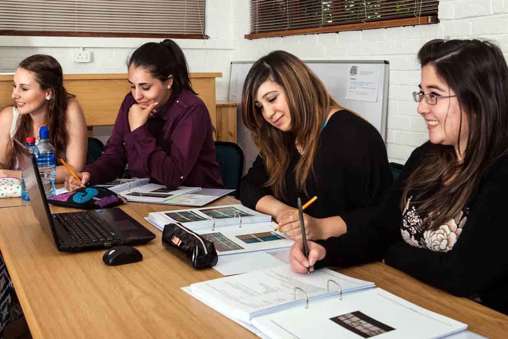 Students on the Montessori teacher training course at Linbro Park